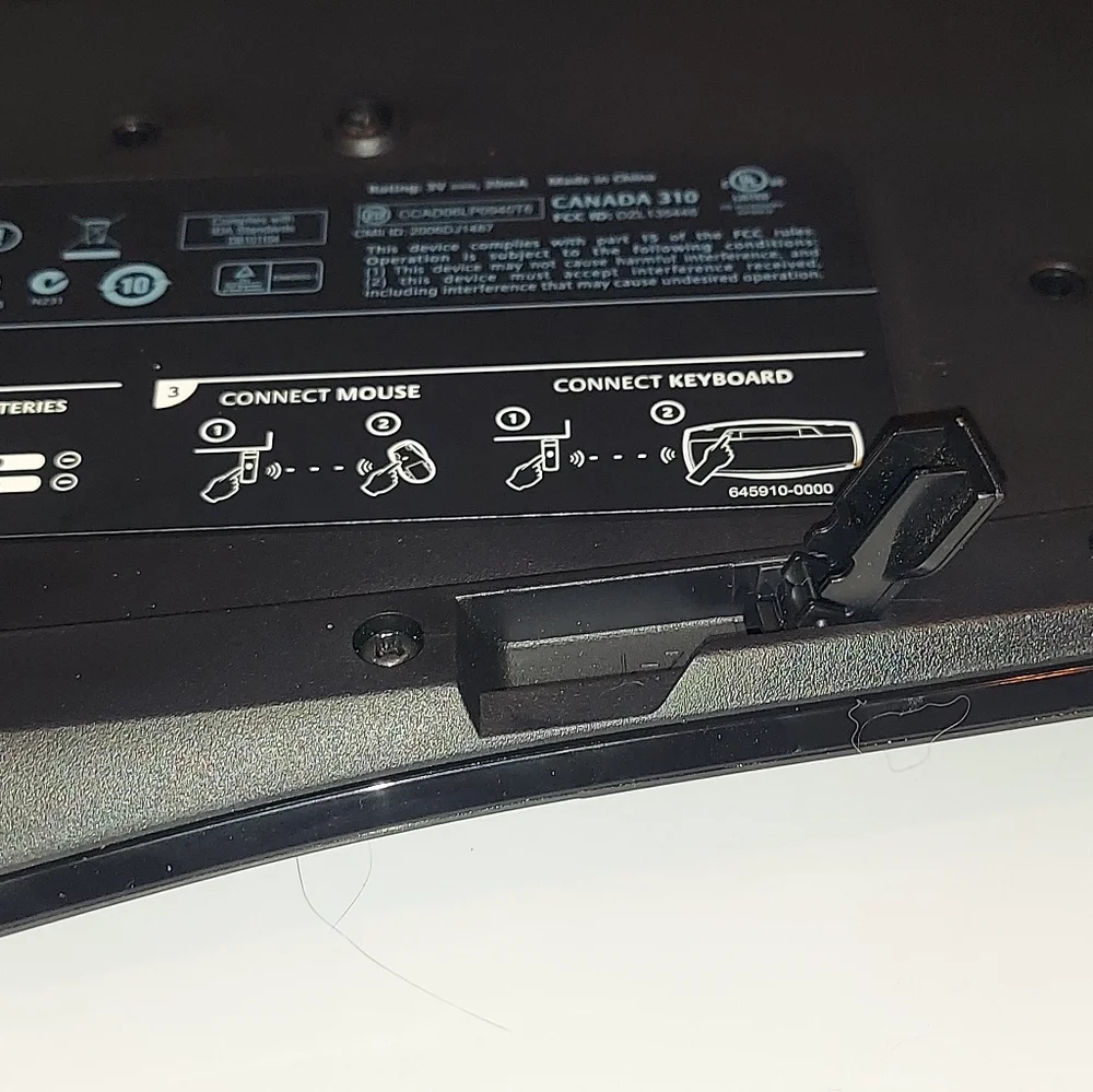 Logitech cordless laser